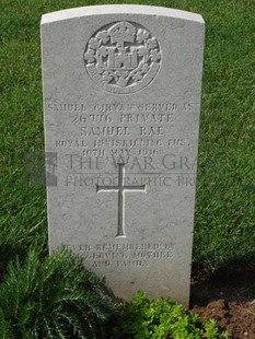 MIKRA BRITISH CEMETERY, KALAMARIA - GIRVAN, SAMUEL